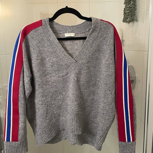 Sandro Cropped Wool Sweater - Picture 2 of 8